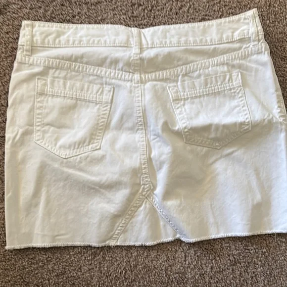 GAP White Mini Pencil Skirt Casual Resort - Picture 3 of 3